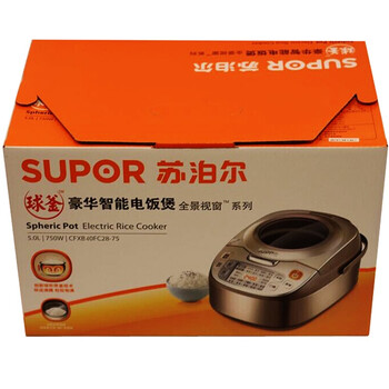 
                                        苏泊尔（SUPOR）电饭煲电饭锅4L容量全景视窗CFXB40FC28-75                