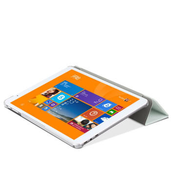 台电（Teclast）X98 Air 3G/II P98 3G/4G 专用高级皮套 电压 蚕丝纹 白色 保护套壳 适用9.7英寸平板电脑