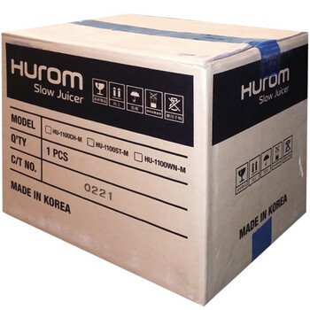 惠人（HUROM）HU-1100WN-M原汁机低速榨汁机