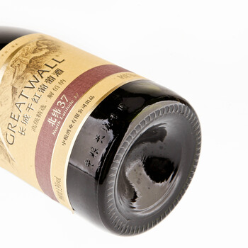 长城 北纬37° 北纬37度 解百纳干红 高级精选葡萄酒 750ml 黑筒装