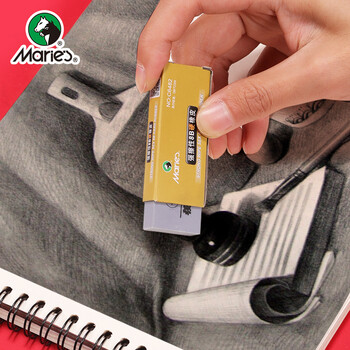 马利(Marie's)8B硬橡皮单块 学生美术素描绘画绘图考试专用灰色硬橡皮 线性屑不脏纸擦拭省力除字性高 J6482 速写 马克笔绘画 马利(Marie's)8B硬橡皮单块 学生美术素描绘画绘图考试专用灰色硬橡皮 线性屑不脏纸擦拭省力除字性高 J6482 速写 马克笔绘画