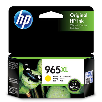 惠普（HP）965XL原装黄色墨盒 适用hp 9010/9019/9020打印机 xl大容量墨盒