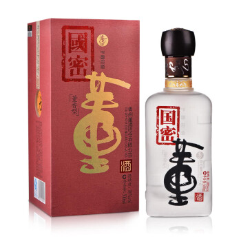 董酒 国密 董香型白酒 38度 500ml*6瓶 (2013-2014年老酒)