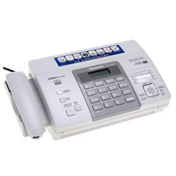 松下（Panasonic）KX-FT876CN热敏纸复印传真机办公家用电话一体机中文显示 白色