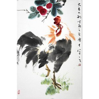 甘肃省美术家协会会员 陈才《大吉大利》06600拍卖已结束当代新吴门