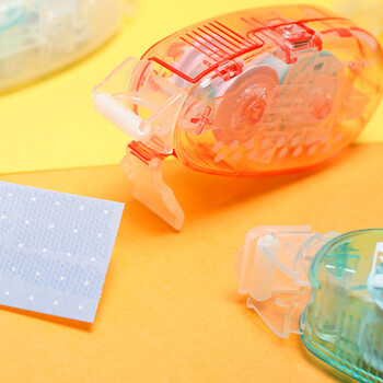 国誉(KOKUYO)点点胶淡彩曲奇点状胶黏贴双面胶手工胶带(本体)蓝色/8m*6mm 1个 WSG-DMC45-06B 国誉(KOKUYO)点点胶淡彩曲奇点状胶黏贴双面胶手工胶带(本体)蓝色/8m*6mm 1个 WSG-DMC45-06B