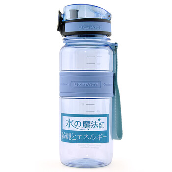 
                                        
                                        【京东配送】优之 水之魔法师透明塑料水壶 简约便携户外杯 运动水杯 带锁扣按盖 650ml 粉蓝                