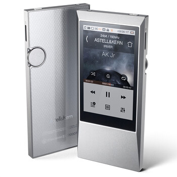 
                                        艾利和（Iriver）Astell&Kern AK Jr HIFI播放器 无损mp3音乐播放器 支持DSD64 轻薄机身触摸屏 银色                