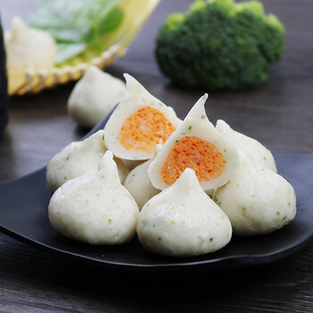 姚二娘 黄金蟹籽包250g 豆捞火锅丸子包馅鱼丸蟹子丸蟹籽球蟹仔包蟹黄