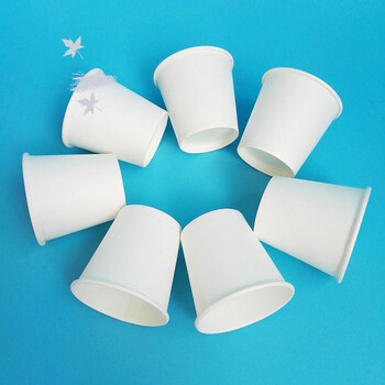 一次性试饮小纸杯50ml迷你小号纯白纸杯子超市活动幼儿园手工sn4372