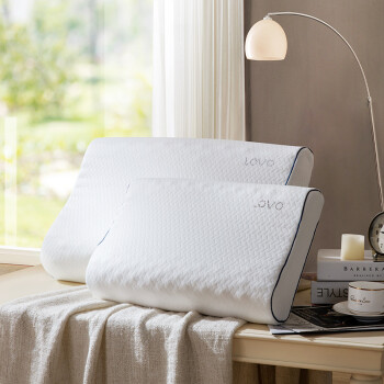 lovo罗莱生活出品枕头枕芯经典b型乳胶枕4060cm
