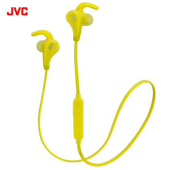 杰伟世（JVC）HA-ET800BT 蓝牙入耳式手机耳机 无线运动耳麦 黄色