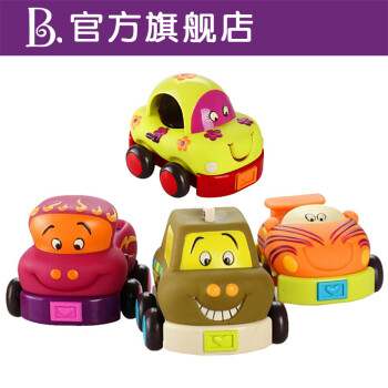 B.Toys 宝宝回力车 4个装  +凑单品