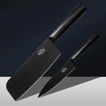 不锈钢菜刀 小菜刀 厨房用水果刀具 切片切菜刀sn6941 全黑小菜刀