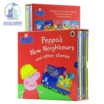 啥是佩奇 粉红猪小妹小猪佩奇peppa's pig new neighbours英文原版五本套