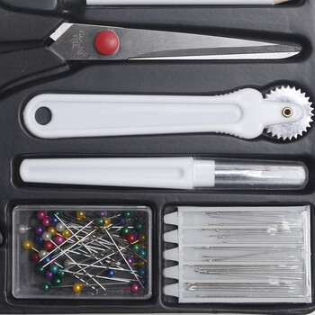 
                                        居家缝纫工具礼盒 DIY手工缝纫剪刀工具盒                