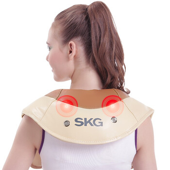 SKG颈椎按摩器按摩披肩敲打按摩肩带4036