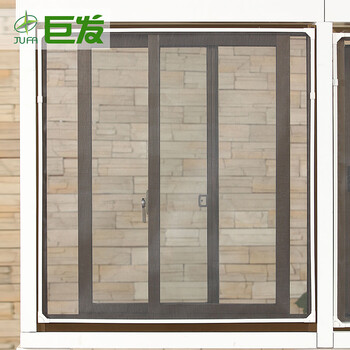 
                                                            巨发磁性纱窗 DIY防蚊纱窗帘 自粘纱窗 隐形纱窗纱门纱网150*180 白框白纱 150cm*180cm                
