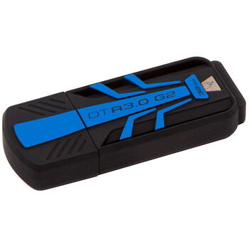 
                                        金士顿（Kingston）DTR30G2 32GB USB3.0 U盘 蓝色 防水抗震 读120MB/s高速体验                