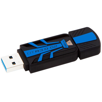 
                                        金士顿（Kingston）DTR30G2 32GB USB3.0 U盘 蓝色 防水抗震 读120MB/s高速体验                