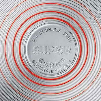 
                                        苏泊尔（SUPOR） 304不锈钢蒸锅30cm三层复底不串味汤蒸锅电磁炉锅具SZ30E1                