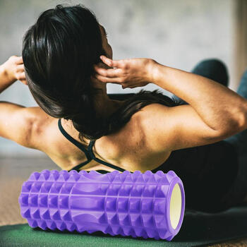 动真格(dongzhenge) 瑜伽柱防滑肌肉背部放松齿轮加长