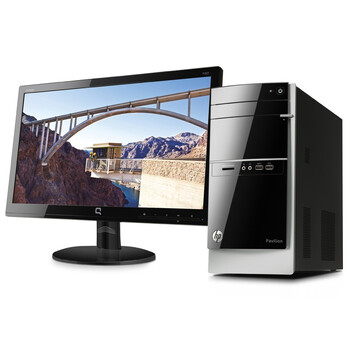 惠普（HP）500-515cn 台式电脑（G1840 4G 500G DVD光驱 WiFi 键鼠 Win8.1）18.5英寸显示器