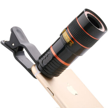 Datyson 手机摄影单筒望远镜8X18望眼镜高清手机镜头无限远变焦5D0009 黑色
