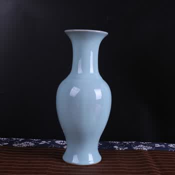 河南省陶瓷艺术大师【郭留江】作品  观音瓶