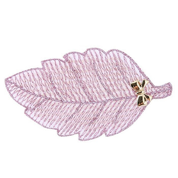 碧靓(beauty)叶儿发饰 蕾丝树叶刘海贴 发帖 可爱固定魔法贴 儿童头饰