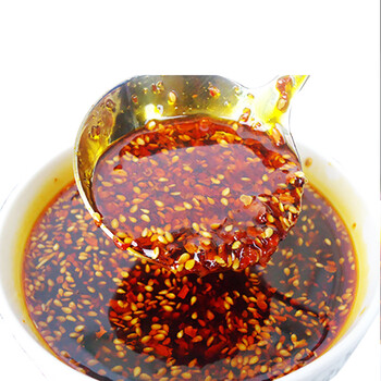 250g瓶装 四川红油辣子 辣椒油 油泼辣子蘸水凉拌菜拌面川菜调料_ 7折