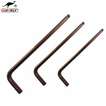 威特力 内六角扳手 加长球头 单支内六角 s2工具钢 1.5mm