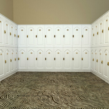 洗浴中心浴室桑拿会所浴池浴场澡堂换衣柜瑜伽馆健身房更衣柜木质