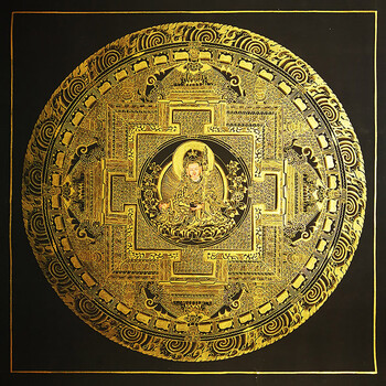 雪域瑰宝圣地佛光尼泊尔手绘唐卡专场