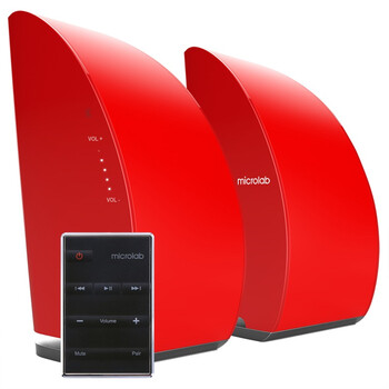 麦博(microlab)t8 新一代客厅电视音响 蓝牙无线音箱 电脑音箱 带遥控