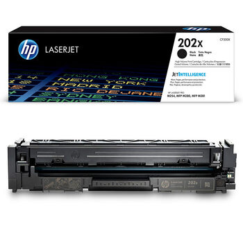 惠普（HP）202X（CF500X）原装硒鼓黑色单支装（适用hp m281fdw/254dw/254NW/280NW/281FDN）打印页数3200