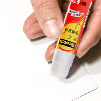 3M 胶棒 固体胶/固体胶棒/固体胶水 粘贴牢固快干耐用 办公用品 8g/单支装 5008