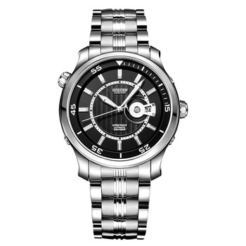 古尊(golgen)手表 蛟龙号系列机械男表黑色gn.6111m.pb