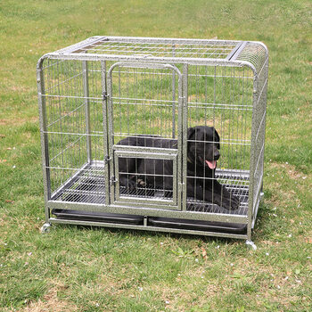 筱宠xh06中大型犬方管狗笼宠物笼萨摩耶金毛哈士奇宠物方钢笼子 xh