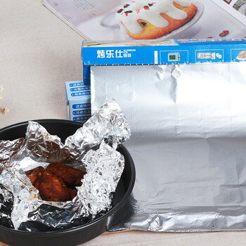 烤乐仕加厚锡纸 锡箔纸 烧烤吸油纸铝箔纸烘焙工具10米装