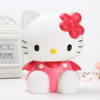 可爱创意hellokitty存钱罐不怕摔凯蒂猫储蓄罐儿童生日礼物储钱罐