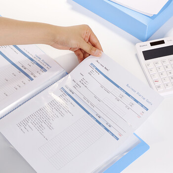 齐心(Comix)A4/30页资料册文件活页收纳册插袋档案文件夹学生试卷科目收纳袋 蓝色PF30AK 齐心(Comix)A4/30页资料册文件活页收纳册插袋档案文件夹学生试卷科目收纳袋 蓝色PF30AK