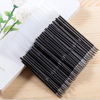 倾阑 油笔芯 学生圆珠笔油笔笔芯替芯 动圆珠笔芯 红色 1.0mm