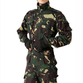 兵猎人迷彩服套装07式军迷户外丛林运动作训服 教练军训工作服 军绿色