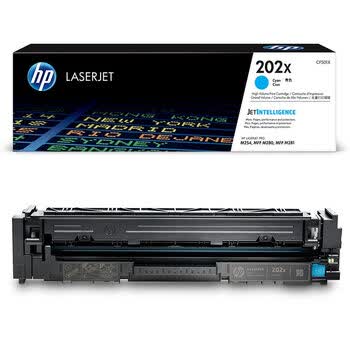惠普(HP)202X(CF501X)原装硒鼓青色单支装(适用hp m281fdw/254dw/254NW/280NW/281FDN)打印页数2500 惠普(HP)202X(CF501X)原装硒鼓青色单支装(适用hp m281fdw/254dw/254NW/280NW/281FDN)打印页数2500