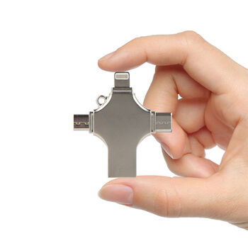 容量32g内存卡闪存内存扩容器64g金属四合一接口手机u盘华为p20p20pro