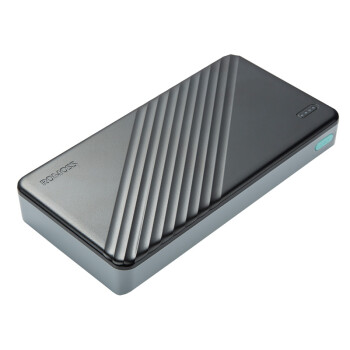 罗马仕WA20黑色20000毫安移动电源支持QC3.0/PD协议switch笔记本苹果手机充电宝双向快充