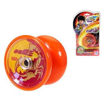 正版悠悠球玩具儿童火力少年王5传奇再现溜溜球玄魔冰焰s 赤焰蝎王