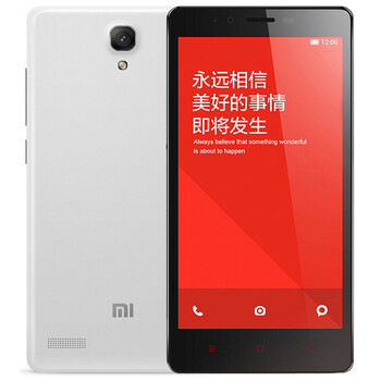 小米（MI）红米note 电信4G双卡双待手机 标准版(8G ROM+1G RAM)标配