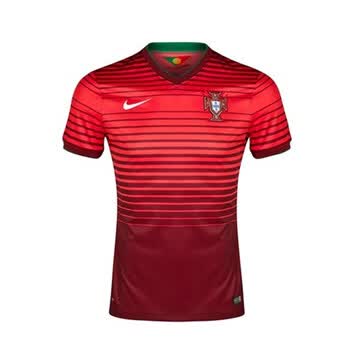 耐克nike世界杯葡萄牙国家队球员主场男短袖足球队服577975-677